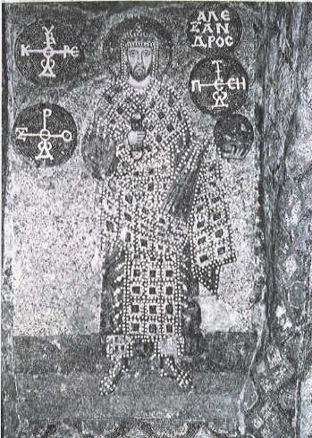 Mosaico raffigurante Alessandro